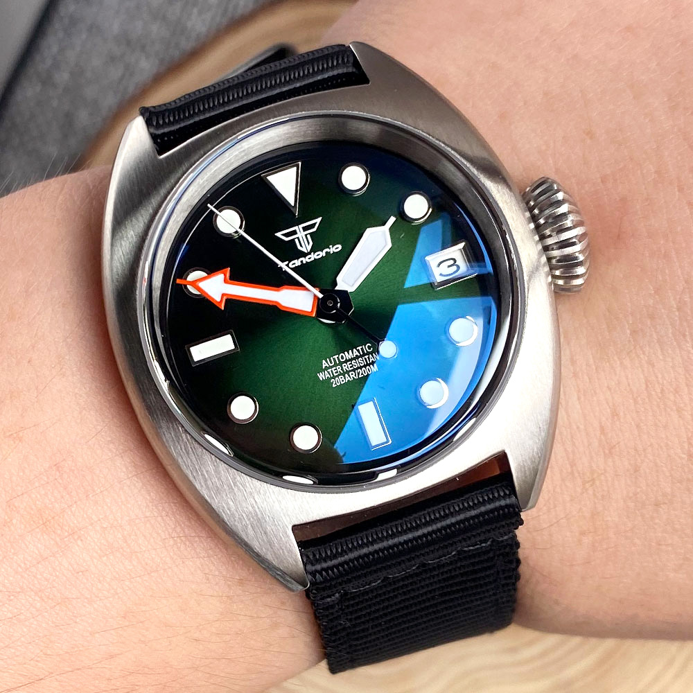 36 มม.ทหาร DIVER นาฬิกาผู้ชาย  - Seiko Watch 5 Sports บทวิจารณ์และราคา