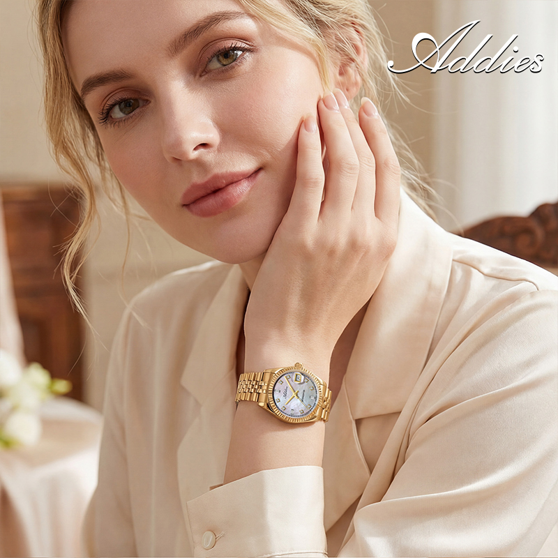 ADDIES 585 ควอตซ์นาฬิกาผู้หญิง - Luxury Watch With Bracelet บทวิจารณ์และราคา