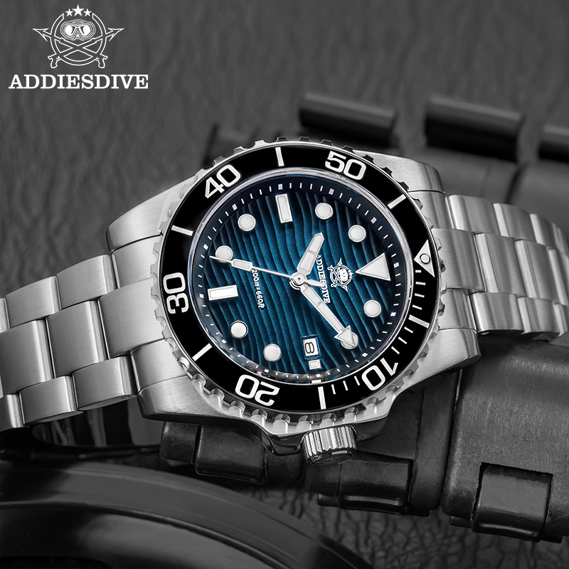 นาฬิกาควอตซ์ ADDIESDIVE รุ่น 2 - Luxury Watch With Bracelet บทวิจารณ์และราคา